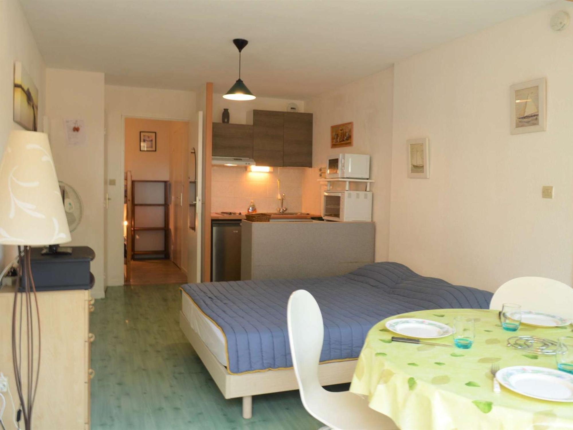 Studio/Cabine 4 Pers, Piscine, Proche Mer, Argeles-Sur-Mer - Fr-1-225-33 Zewnętrze zdjęcie